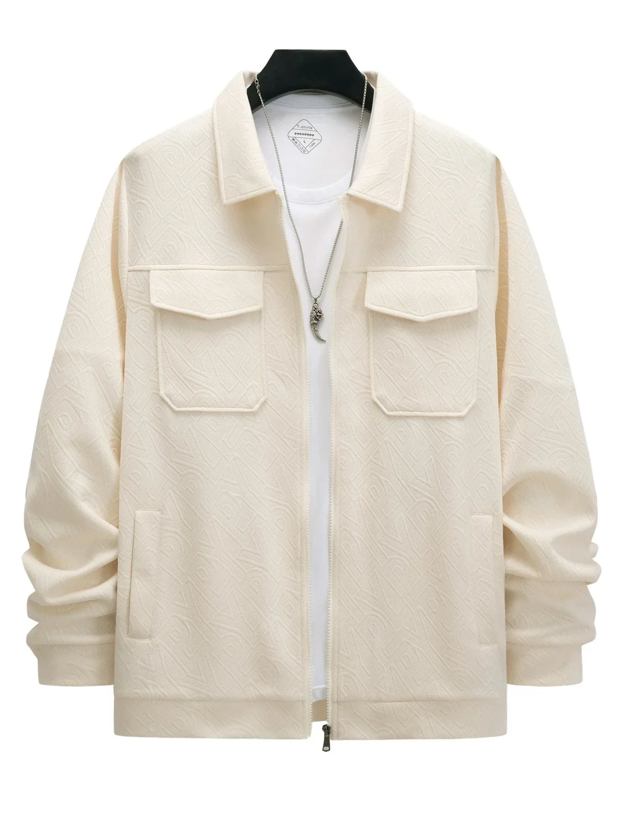 Casaco Masculino Para Inverno Gola Lapel