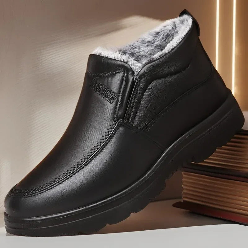 Bota Masculina Para Inverno com Forro de Algodão