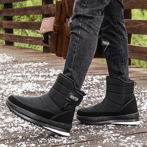 Bota Masculina Para Inverno Impermeável Antiderrapante Confortável