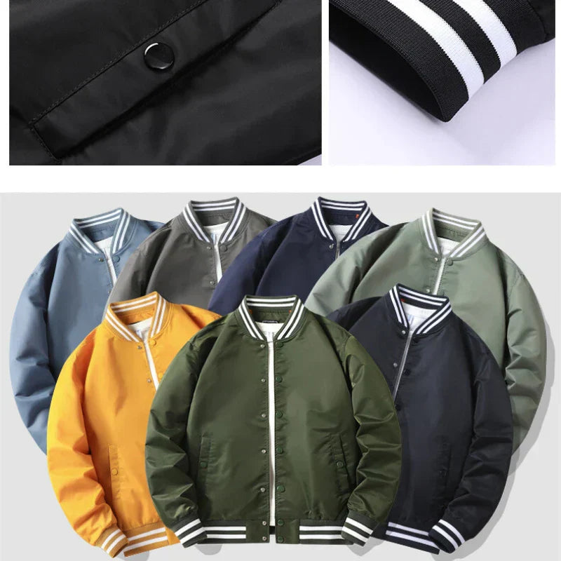 Casaco Masculino Unissex Estilo Baseball/Hip-Hop