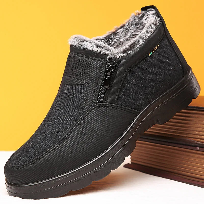 Bota Masculina Para Inverno com Forro de Algodão