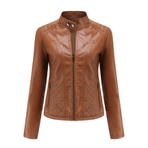 Jaqueta Feminina Estilo Biker com Zíper Luxy