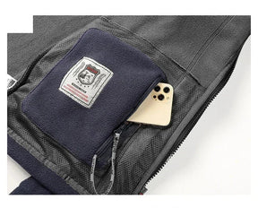 Jaqueta Masculina Polar Para Inverno com Bolsos