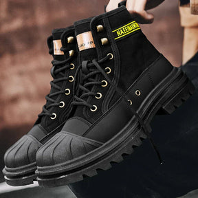 Bota Masculina Para Inverno Cano Alto