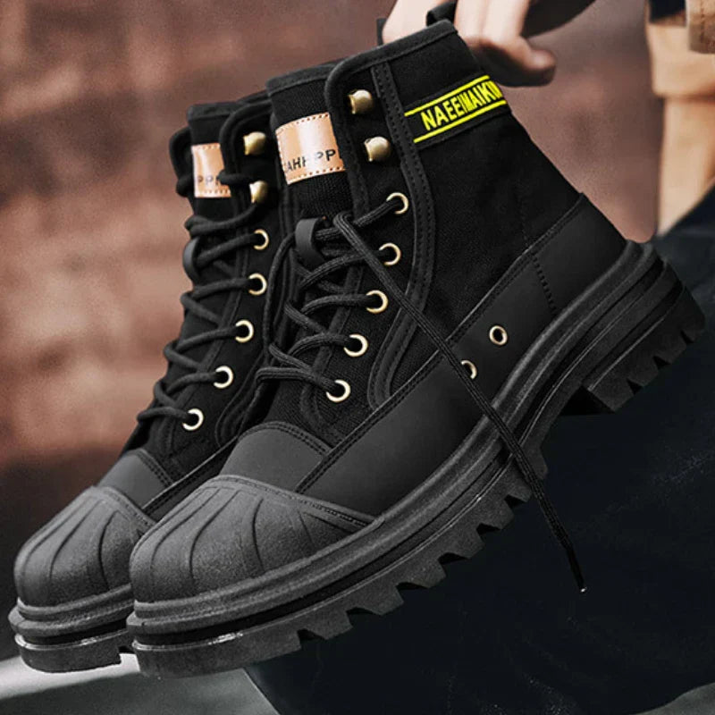 Bota Masculina Para Inverno Cano Alto