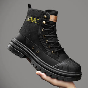 Bota Masculina Para Inverno Cano Alto