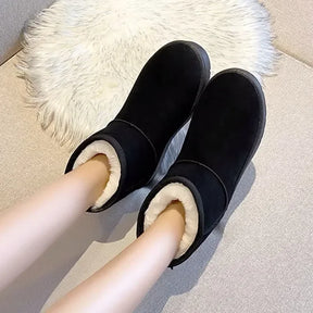 Bota Feminina Para Inverno Plataforma Antiderrapante Impermeável