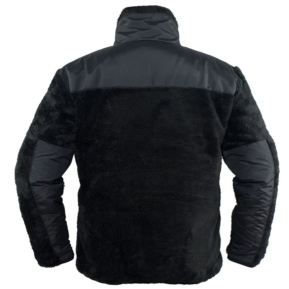 Jaqueta Masculina Tática de Inverno com Forro Térmico Fleece