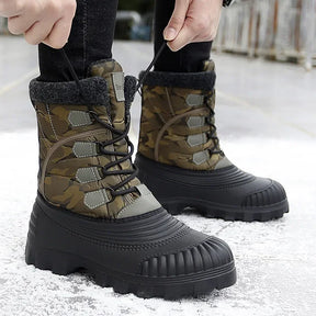 Bota Masculina Camuflada Impermeável