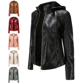 Jaqueta Feminina Oversized com Capuz de Inverno