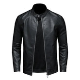 Jaqueta Masculina Gola Alta Slim