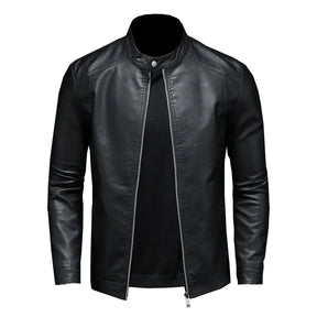 Jaqueta Masculina Gola Alta Slim
