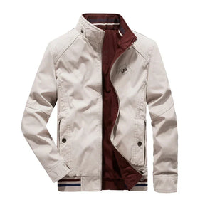 Casaco Masculino Militar Reversível de Algodão