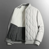 Casaco Masculino Puffer Dupla Face com Zíper