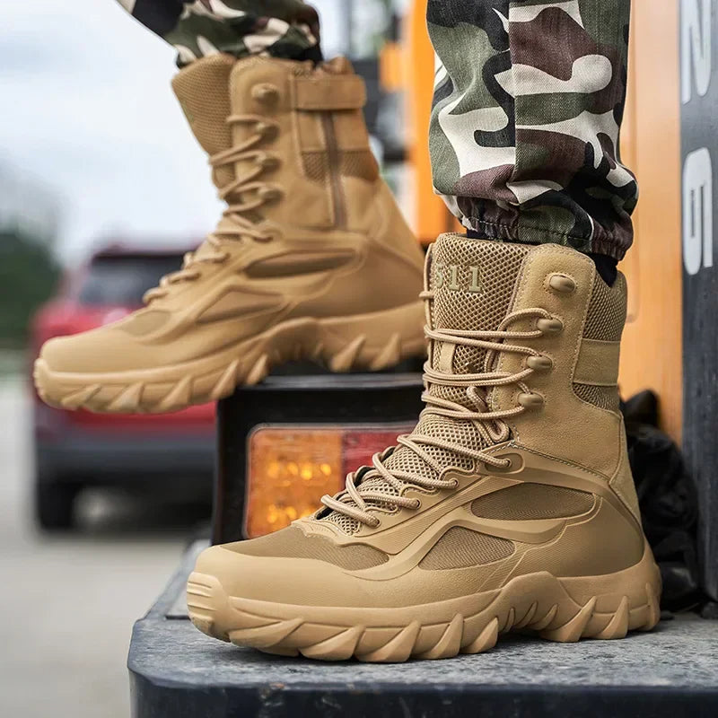 Bota Tática Masculina Leve Antiderrapante