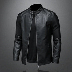 Jaqueta Masculina Gola Alta Slim