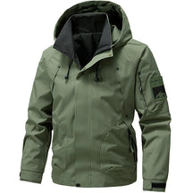 Jaqueta Masculina Impermeável Softshell com Capuz
