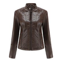 Jaqueta Feminina Estilo Biker com Zíper Luxy