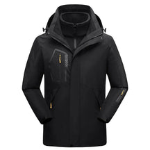 Jaqueta Masculina 3 em 1 com Forro Fleece Impermeável Corta-Vento