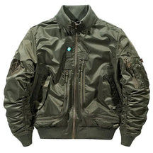 Jaqueta Masculina Bomber Estilo Retrô Oversized Design Curto – (Promoção de Inverno 2025)