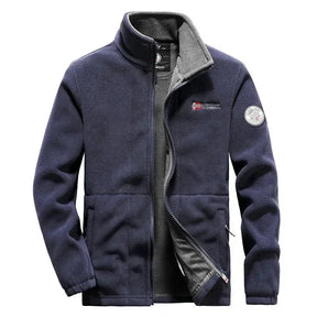 Jaqueta Masculina Polar Para Inverno com Bolsos