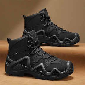 Bota Masculina Para Inverno Estilo Militar Impermeável