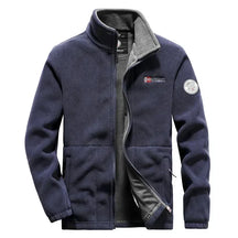 Jaqueta Masculina Polar Para Inverno com Bolsos
