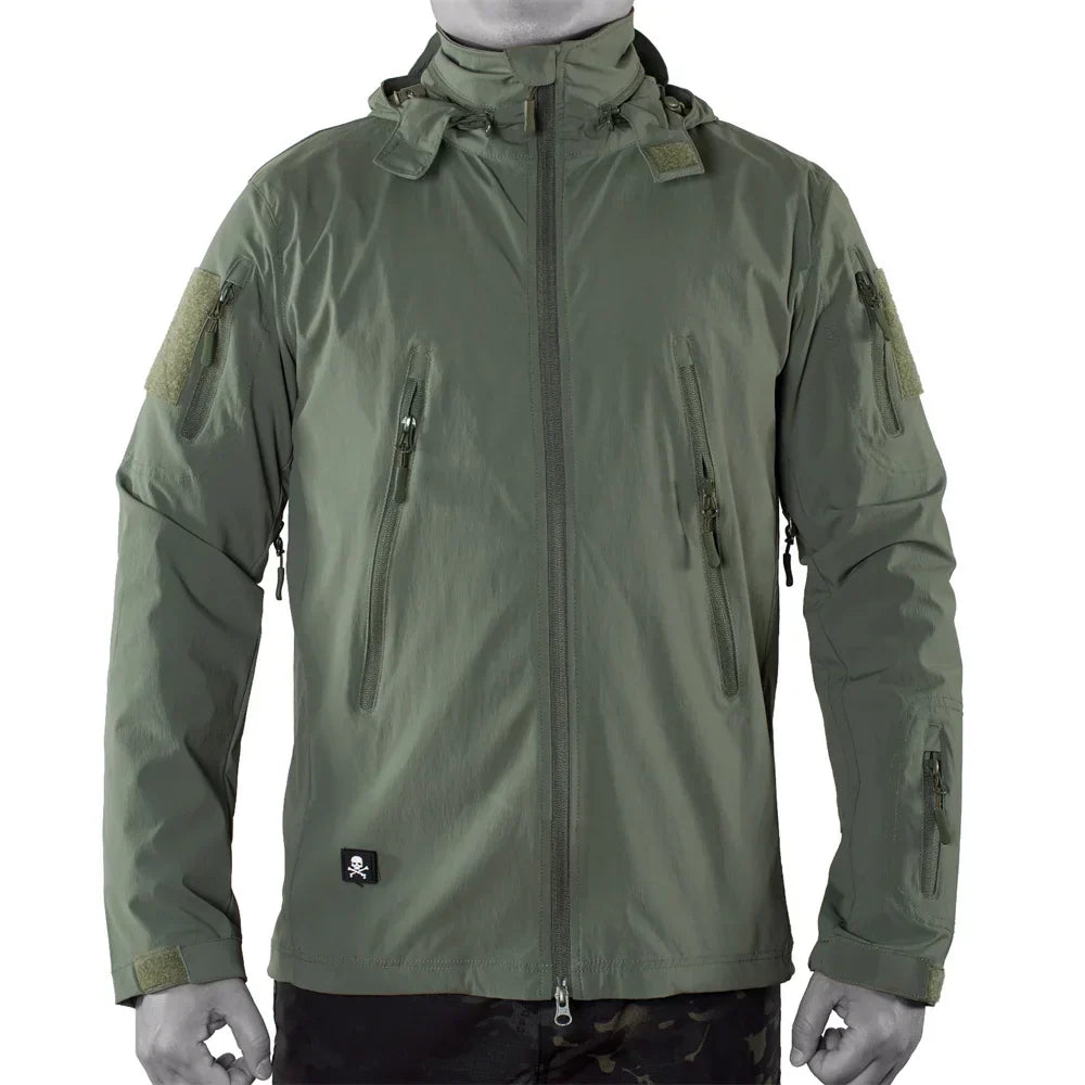 Jaqueta Masculina Tática Softshell Leve - (Promoção de Inverno 2026)
