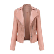 Jaqueta Feminina Fashion Style Estilo Biker com Zíper