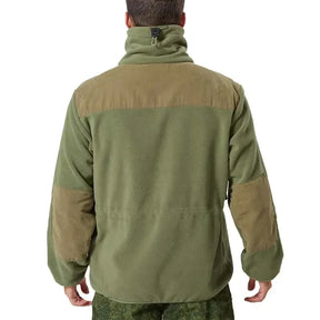 Jaqueta Masculina Tática com Forro Fleece e Zíper Frontal