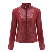 Jaqueta Feminina Estilo Biker com Zíper Luxy