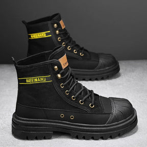 Bota Masculina Para Inverno Cano Alto