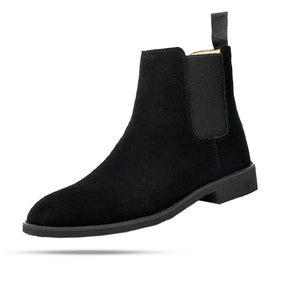 Bota Chelsea em Couro Masculina Montvani MV242
