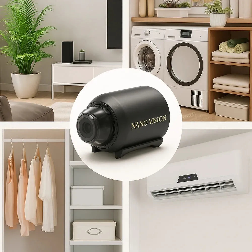 Kit 3 Nano Vision Mini Câmera De Segurança (Ultra HD 4K)