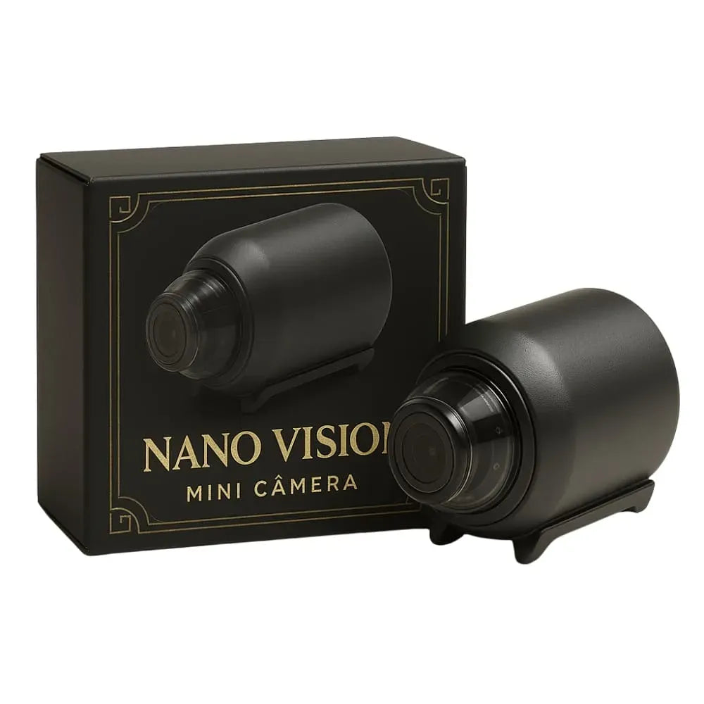 Kit 3 Nano Vision Mini Câmera De Segurança (Ultra HD 4K)