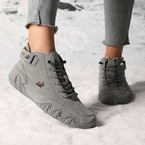 Bota Feminina Retrô Design Trendy Antiderrapante