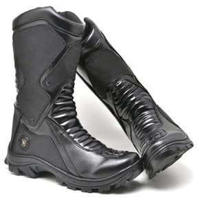 Bota Masculina Biker com Proteção Estilo Tornado