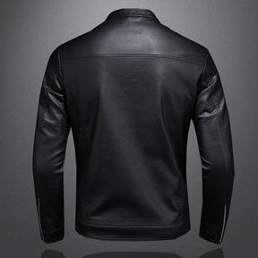 Jaqueta Masculina Gola Alta Slim