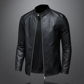 Jaqueta Masculina Gola Alta Slim