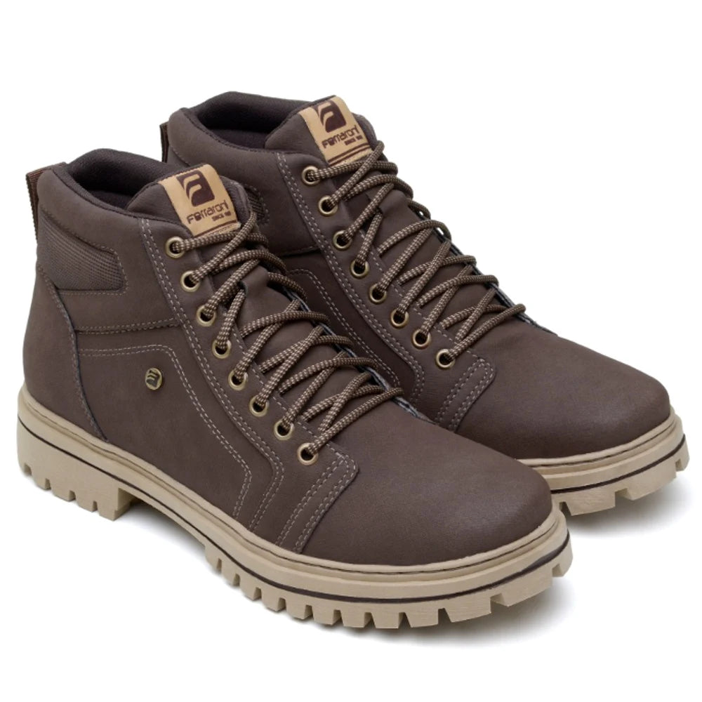 Bota Masculina Leve e Confortável