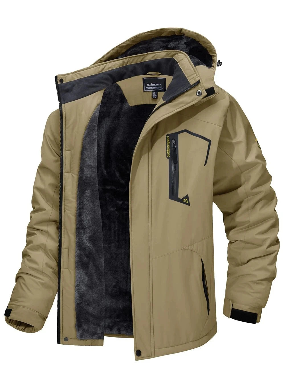 Jaqueta Masculina Impermeável Ártico - Proteção Total Para o Inverno