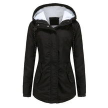 Jaqueta Parka Feminina Forrada com Lã para Inverno Glacier (PROMOÇÃO 2026)