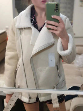 Casaco Feminino Acolchoado Faux com Golaerno