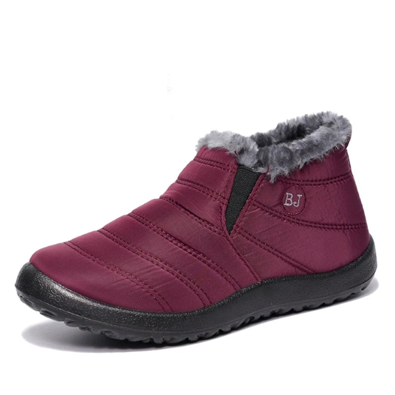 Bota Feminina de Inverno Impermeável Solado Antiderrapante - (Promoção de Inverno 2025)