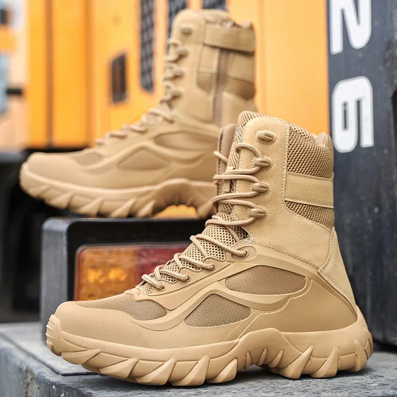 Bota Tática Masculina Leve Antiderrapante