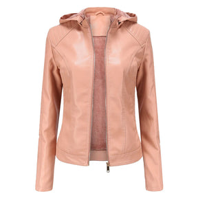 Jaqueta Feminina Oversized com Capuz de Inverno