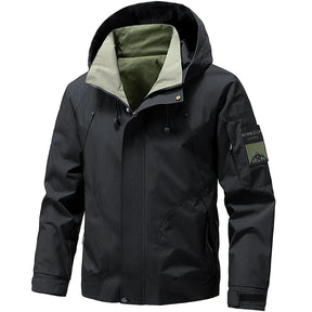 Jaqueta Masculina Impermeável Softshell com Capuz