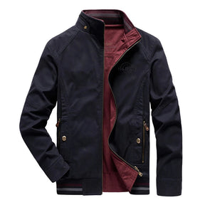 Casaco Masculino Militar Reversível de Algodão