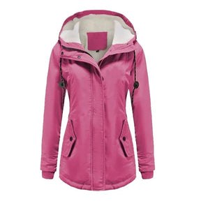 Jaqueta Parka Feminina Forrada com Lã para Inverno Glacier (PROMOÇÃO 2026)