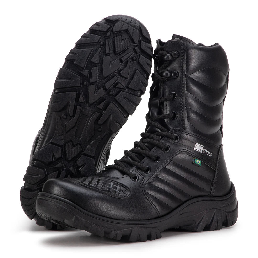 Bota Masculina Militar com Palmilha em Gel